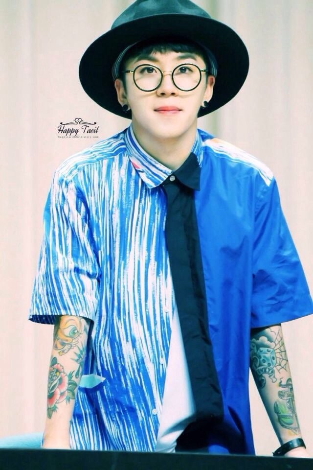 Block B Blogger — Does taeil currently have the most tattoos out of...