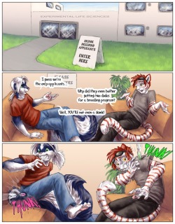 letsbefoxxy:  nsfwfurries:  &ldquo;Willing Subjects&rdquo;  Gosh i seriously love this comic!~Sabre ^~^