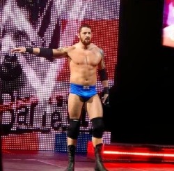 Is his bulge too big for tv or something?! Is that why he&rsquo;s not wrestling?