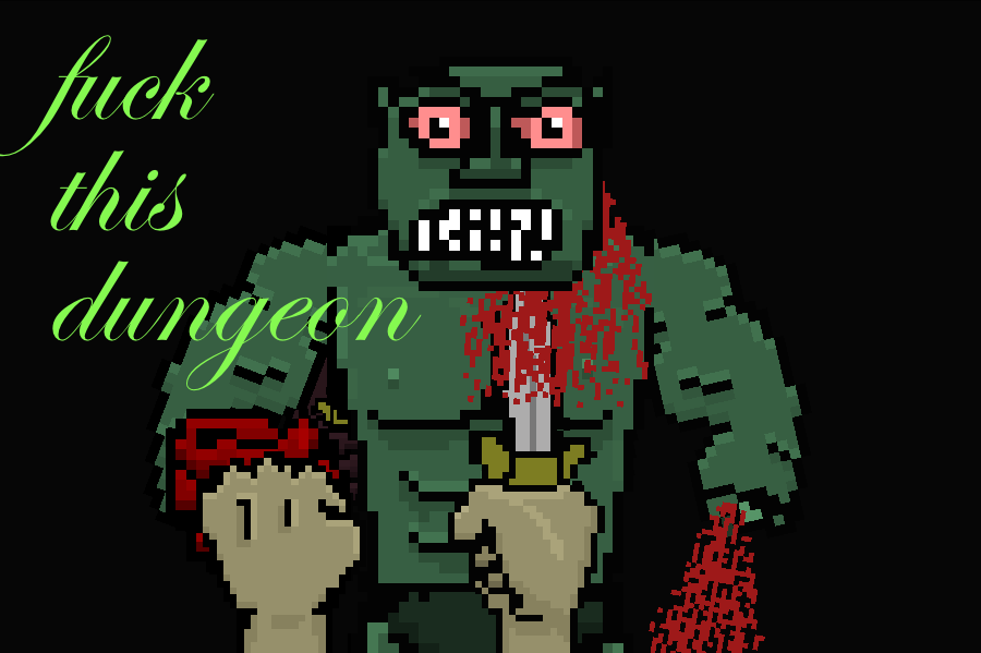 Fuck This Dungeon is a game about taking as many of them down with you as you can by Ryleigh Kostash.
Play Online
Why Try It: An endless score attack game about punching some jerks who poisoned you; crude but fitting visuals.
Mood: Rowdy
Author’s...