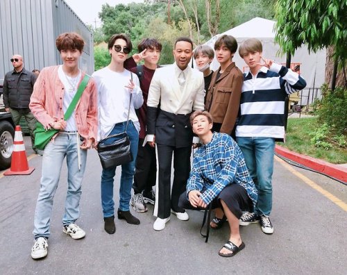 @BTS_twt: Legend !! @johnlegend