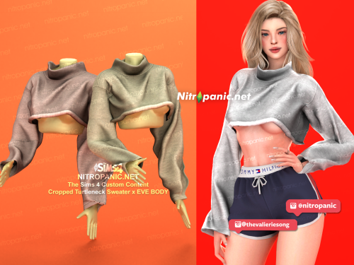 Tops &lt;3sim model by @thevaleriesong​ (IG)Follow @nitropanic​ for more[more info and download]