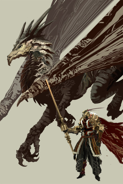 ArtStation - Substrata : Dragon Rider, by Hoi MunMore concept art here.