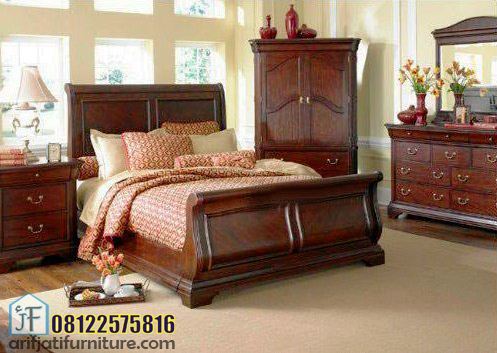 Black king sleigh bed bedroom set