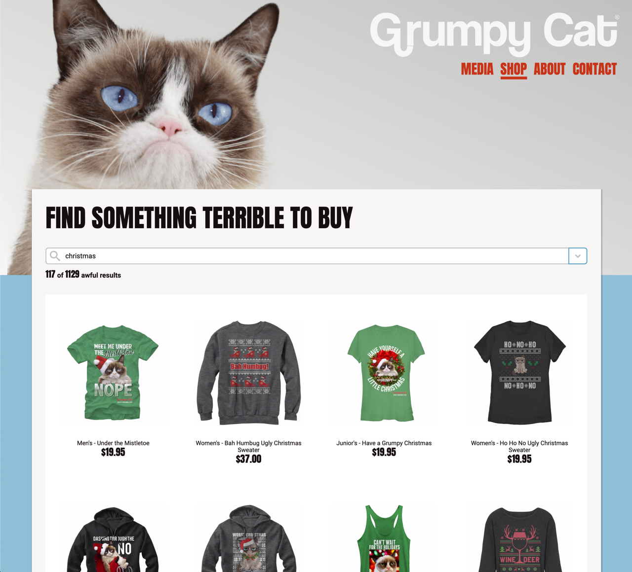 SHOP GRUMPY: 
https://www.grumpycats.com/shop
#Christmas #GiftIdeas #WorstChristmasEver