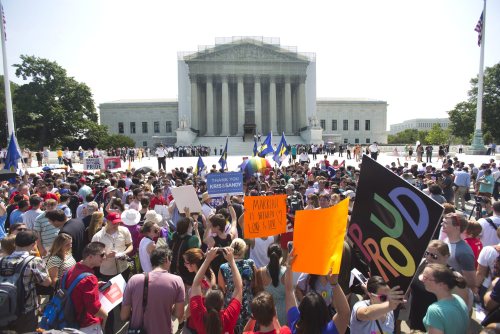 latimes: Scenes of celebration following today’s rulings on Prop. 8, DOMA The Supreme Court ha