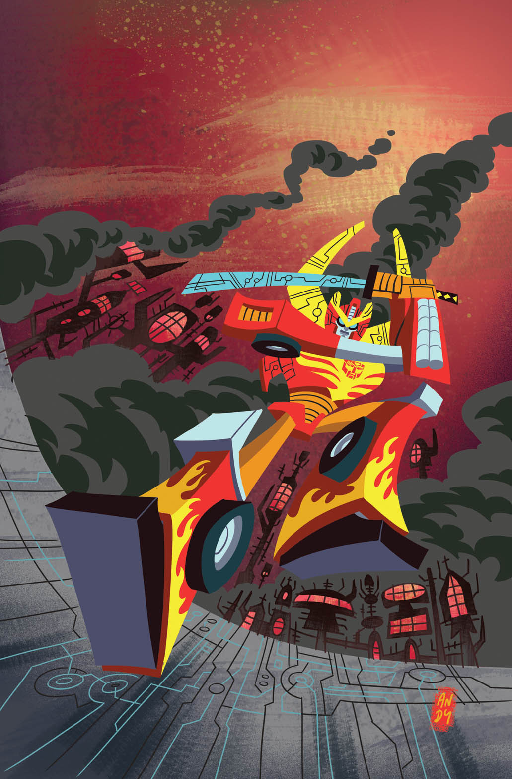 xombiedirge:  Transformers: More Than Meets the Eye #21 by Andy Suriano