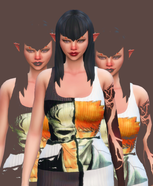 Just Finished A New Hair!! Was Inspired By Lillith Valtore Wanted To Give Her More Pointy Bangs