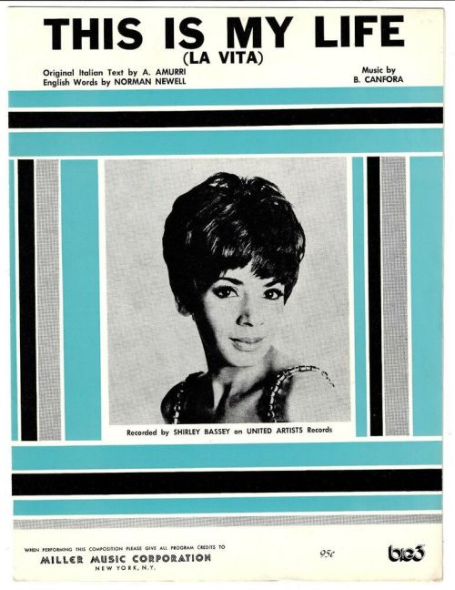 Shirley Bassey Sheet Music