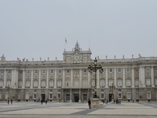 Palacio Real, Madrid, 2016.The Spanish royal family no longer live in this huge pile near the center