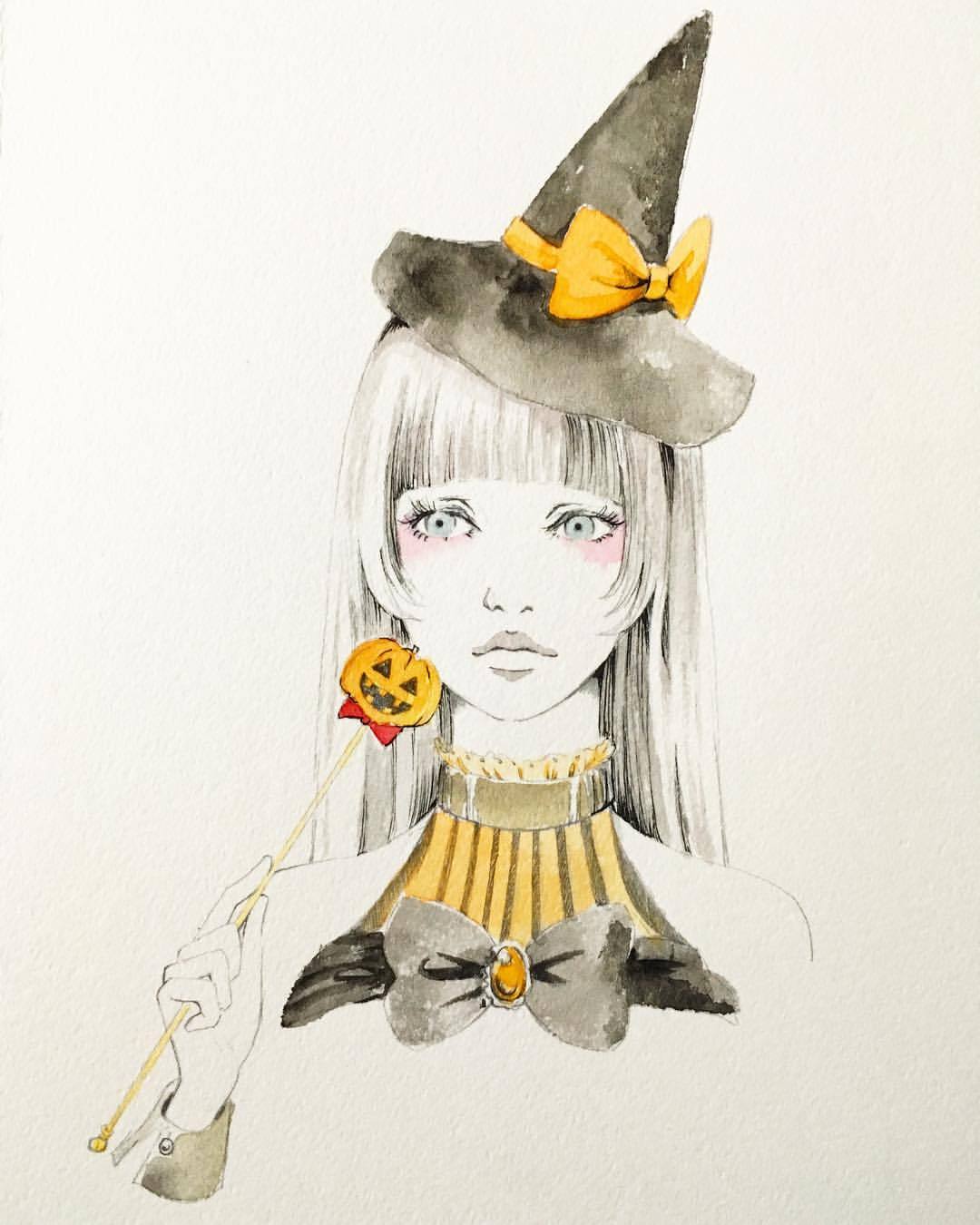 Tomio Note リボンガール11 ハッピーハロウィーン Illustration