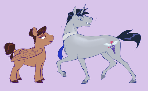 some clandestine style ponies. nash and atticus are just straight up horses