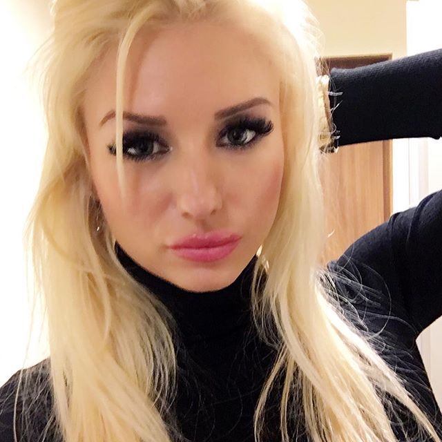   Marzena Bielarz, a lovely blonde bimbo doll