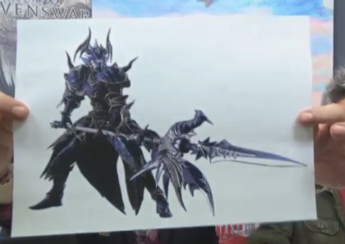 nateharmonica: DRG, PLD, BRD, SCH gear! DRK was shown as well but he showed it too fast ; ; snagged 