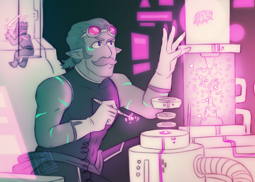 notllorstel: @coranweek Day 5: Coranic Coran working on his aeronautics sub-tech nano-weaponry proje