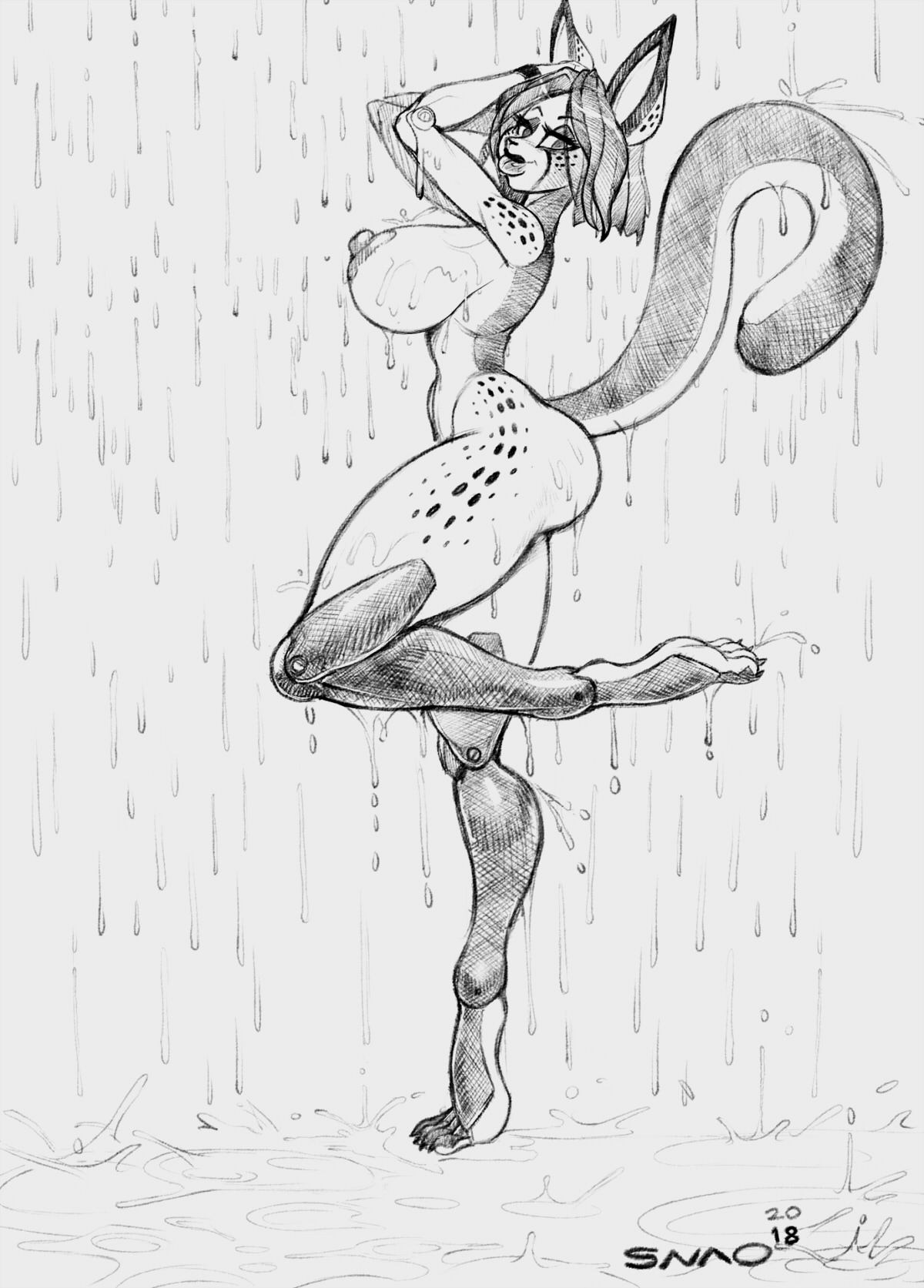 snaokidoki:Sara N. Saran. You know. Plastic and rubber and gels.She’s modified