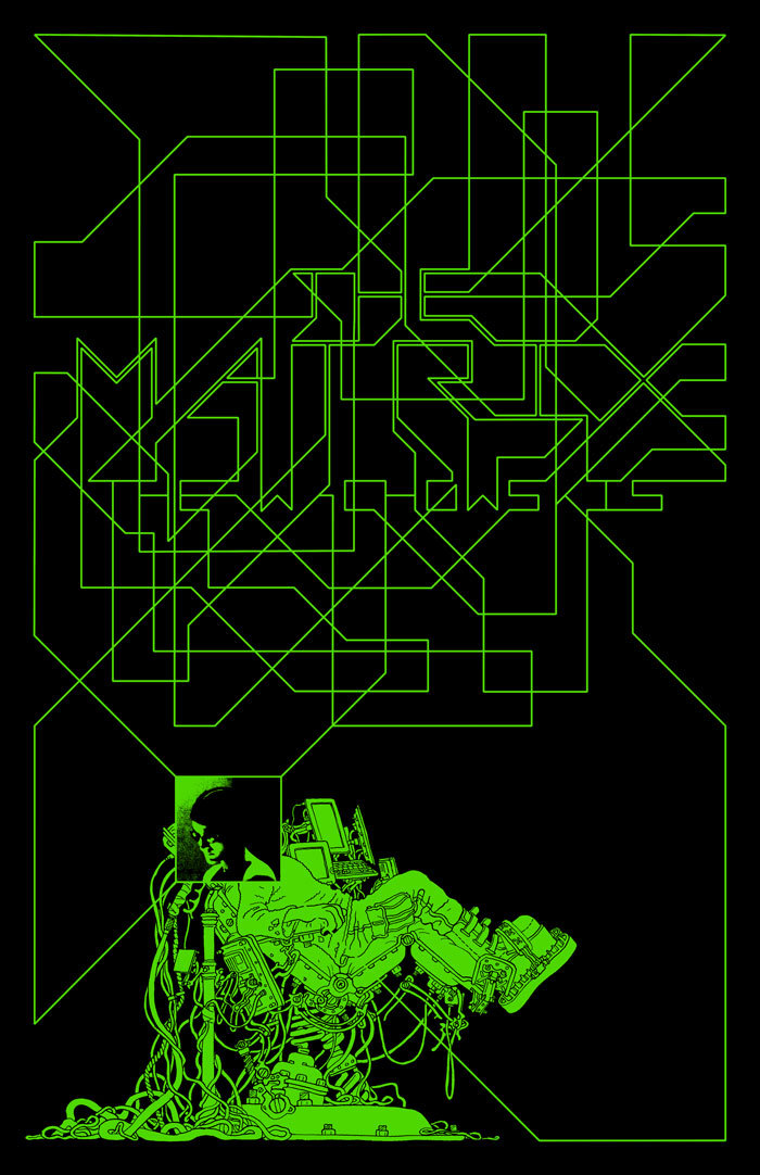 New silkscreen print for “The Matrix” - tangentially part of the Cinema1999 series - is now available to order - $20 - Go to http://connorwillumsen.com/shop/ under “Cinema1999″ or email me at connorwillumsen@gmail.com