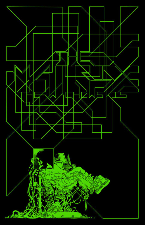 New silkscreen print for “The Matrix” - tangentially part of the Cinema1999 series - is now availabl