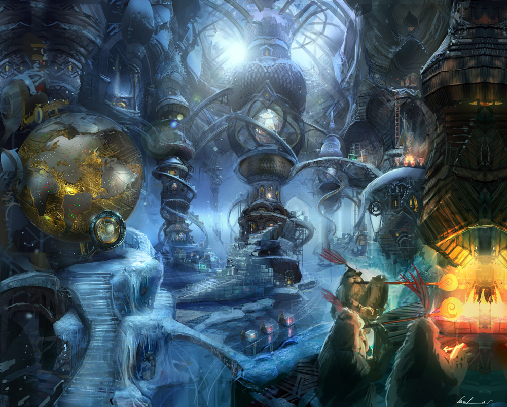 lillithblackwell:  NORTH Concept art for &ldquo;Rise of the Guardians&rdquo;