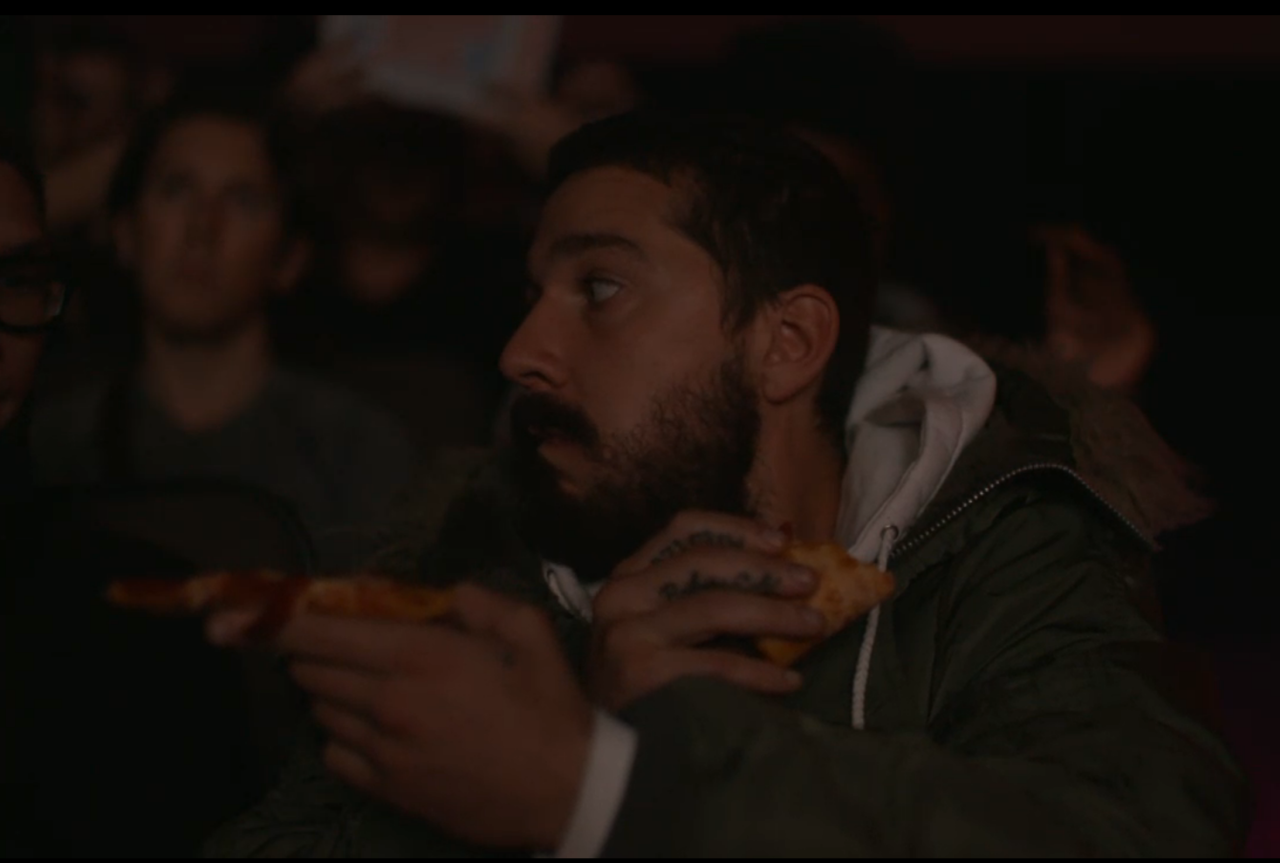 1-800-long-dong:  here’s a pic of shia offering someone a slice of his pizza during