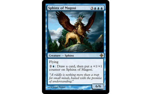 theartofmtg:  Sphinx of Magosi || James Ryman 