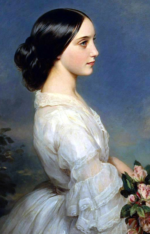 Franz Xaver Winterhalter [German. 1805 - 1873]Carmen Aguado, Duchesse de Montmorency. 1860The only d