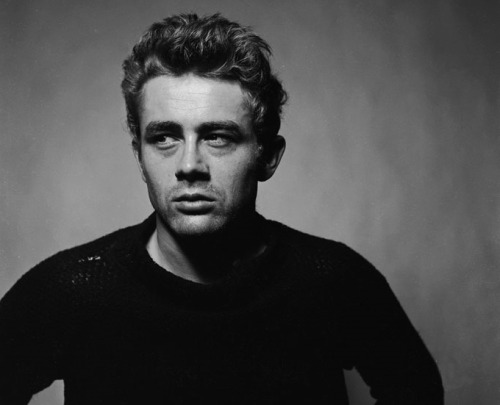 James Dean photographed by Roy Schatt, 1954.