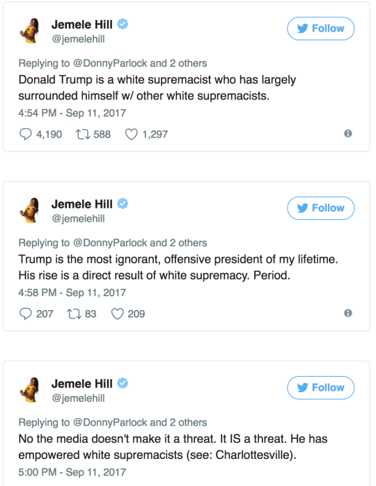 ESPN Issues Craven Apology For Jemele Hill's Accurate Descriptions Of Donald Trump