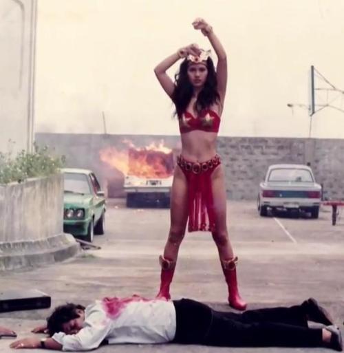 Nanette Medved as Darna (1991). Darna’s been called the Filipina Wonder Woman, but apart 
