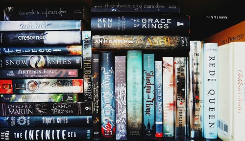 nl93:  rainbow bookshelves // june 12, 2015 