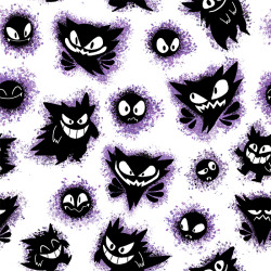 sketchinthoughts:  Lavender town tile! Speedpaint