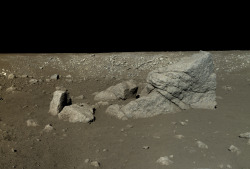 prokopetz:  pipistrellus:  goddamnshinyrock:  bobak:  wilwheaton:  (The Moon’s surface in true color and high resolution, via China’s Yutu rover  (JPEG Image, 4095 × 2768 pixels))  Okay, this picture is HUUUUUUUUUUUUGE, and it’s amazing.   It’s