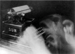 alfiusdebux:  Anton Giulio Bragaglia. Typewriter,