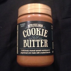 Thank dude @mahlanguage this thing is amazing!! #cookiebutter #traderjoes #cookies #speculoos #amazing #sogood