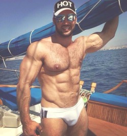 stratisxx: Sexiness cruising the greek islands…and