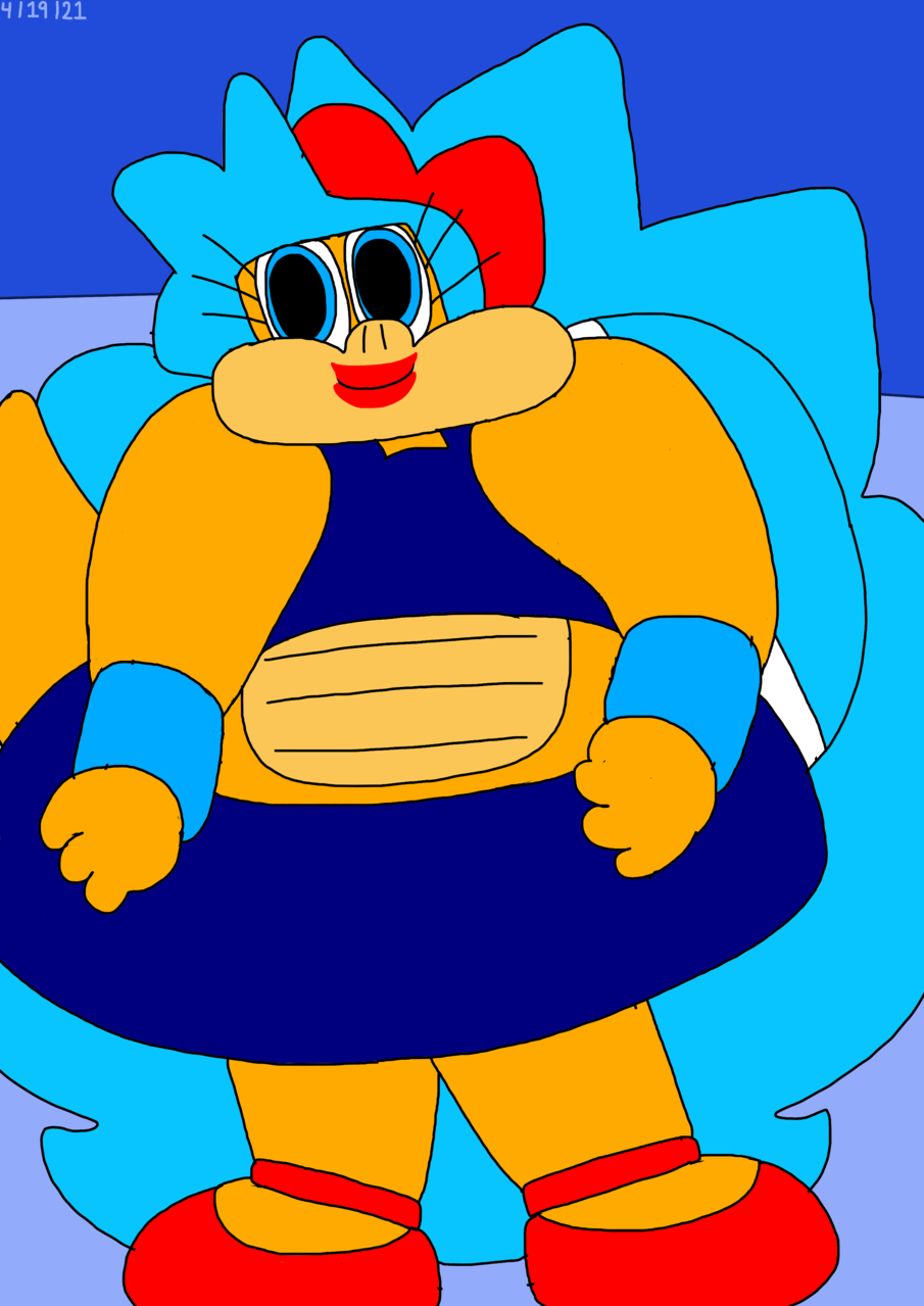 Here’s a Picture of My OC Karen O Koopa