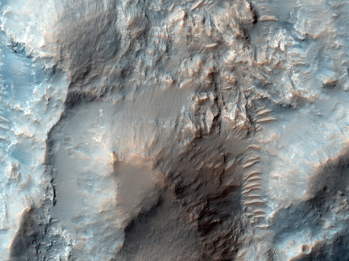 beautifulmars:Megabreccia in a Crater Northeast of Hesperia Planum