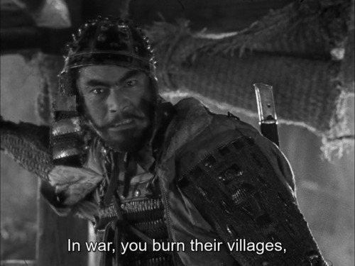 kansassire:Shichinin no Samurai (Seven Samurai), 1954, Akira Kurosawa