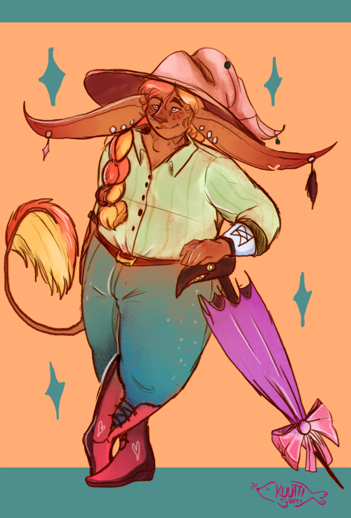 A Taako for your Tuesday![Id: A digital drawing of Taako. He is a light- brown skinned elf man with 