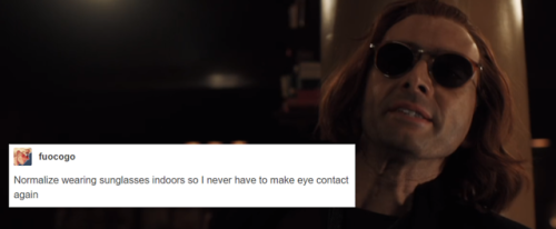 azfellandco: Crowley + tumblr textposts