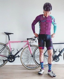 Cyclist in Lycra