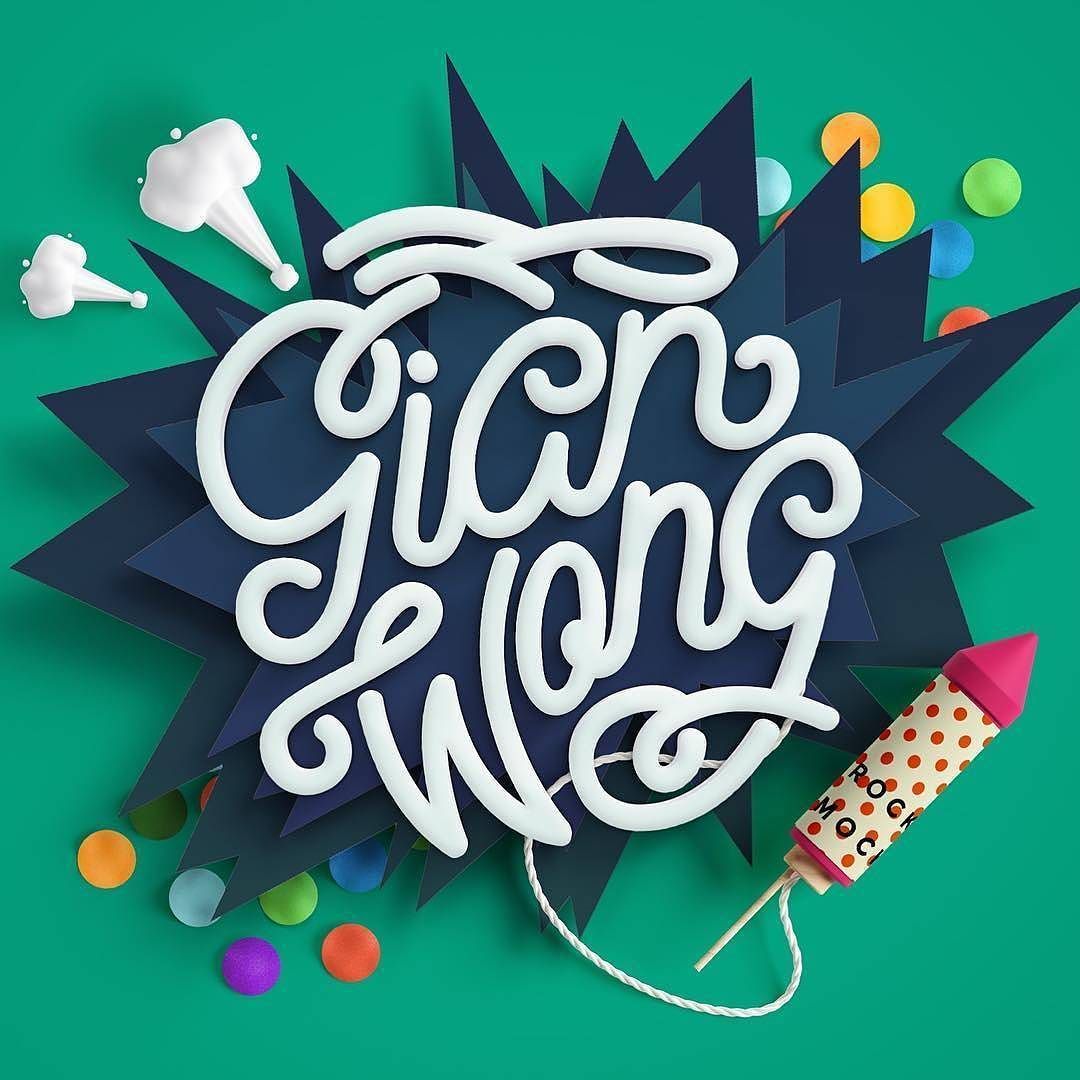 Typexplosion by @giancarlowong - #typegang - typegang.com http://typg.co/2cTvQL8 | http://typegang.com