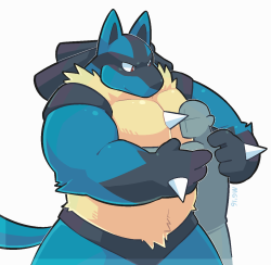 greenendorf:  It is safer to hug your Lucario