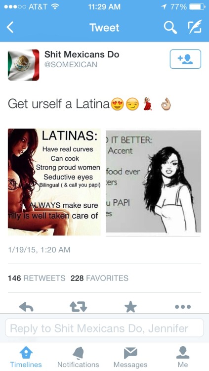 bitterbitchclubpresident:  thefrijolera:  I hate this shit.  This is so disgusting.Latinx women are more than a checklist.  I find it so disgusting how men will make fun of women with “daddy issues” but then want to be called daddy and Papi