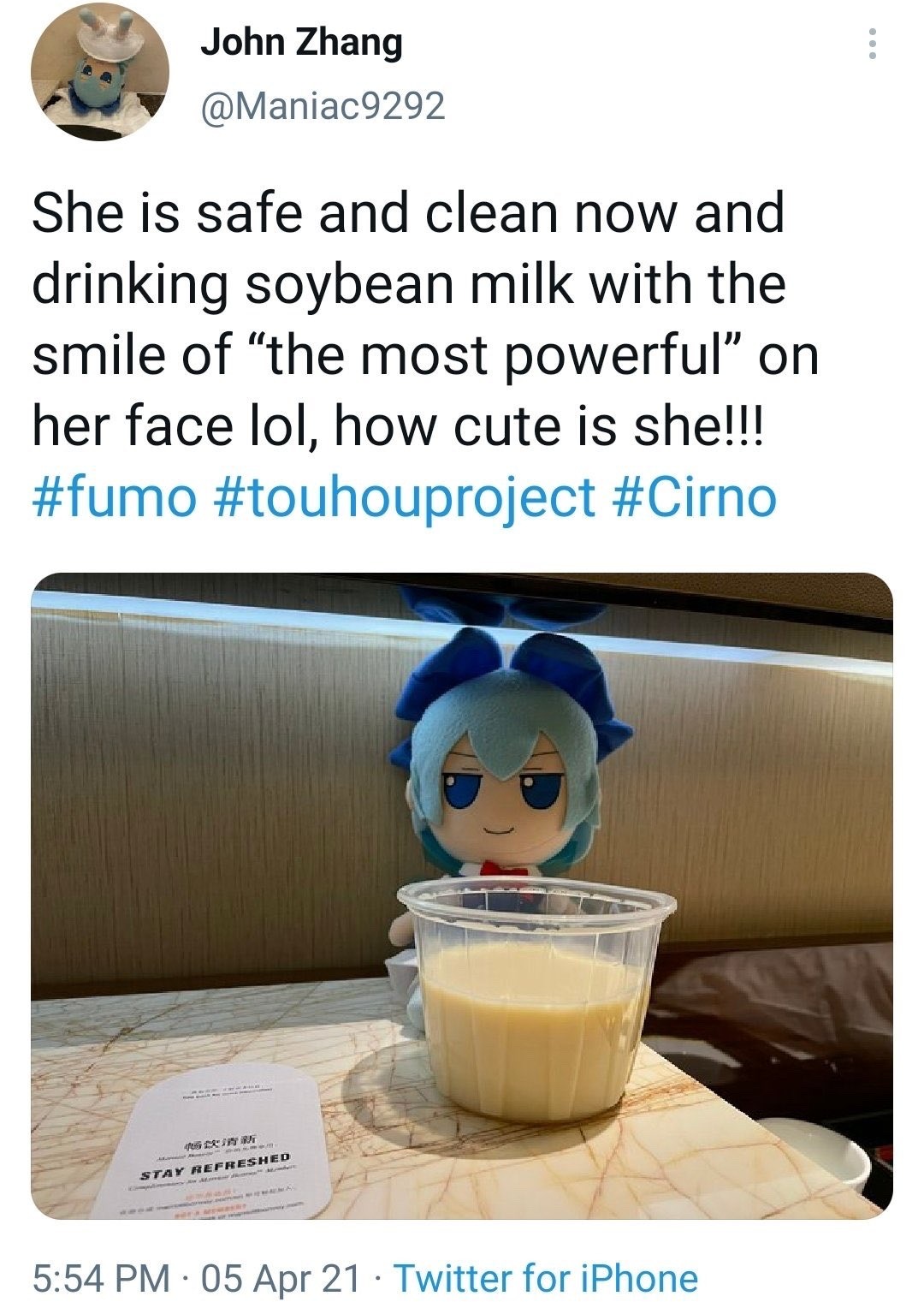 pix Cirno Fumo Spin fumoposting explore tumblr posts and