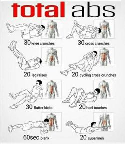 buddhaprayerbeads:  ABS Workout  Yes work