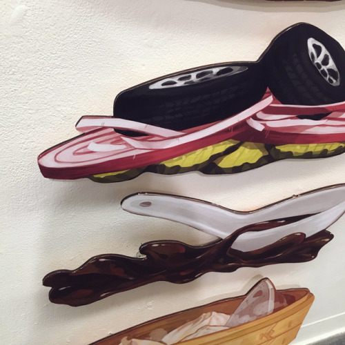 An All-American Combo is a 12-foot installation/sculpture senior project I was working on in spring 