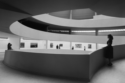 frenchcurious:Guggenheim Museum, New York NY, Frank Lloyd Wright. © Ezra Stoller.