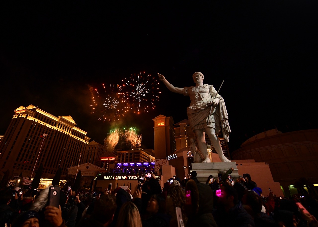 Happy New Year from Las Vegas.