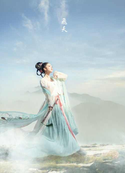 飞天·观舞  photo by 老妖_Choco  Traditional Chinese hanfu